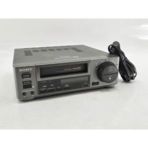 SONY EV-C100 HI8 8MM EDITING VCR WRK Great For 8MM TAPE to Transfer Video to DVD
